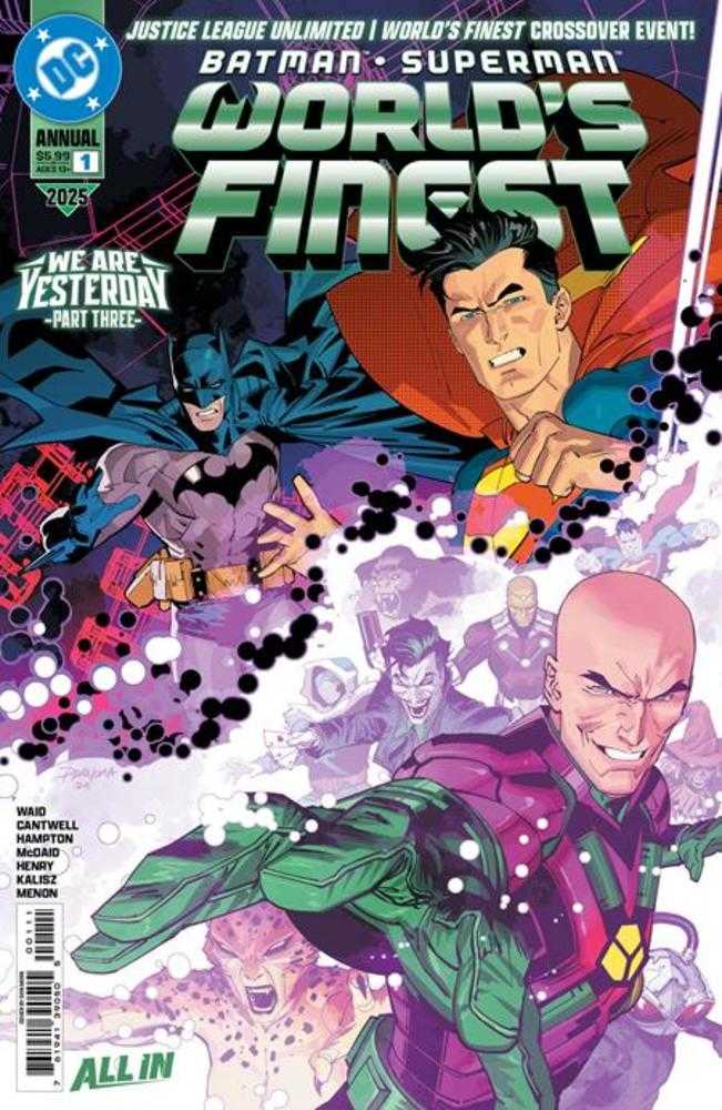 Batman Superman Worlds Finest 2025 Annual #1 (One Shot) Cover A Dan Mora Connecting (We Are Yesterday) | L.A. Mood Comics and Games