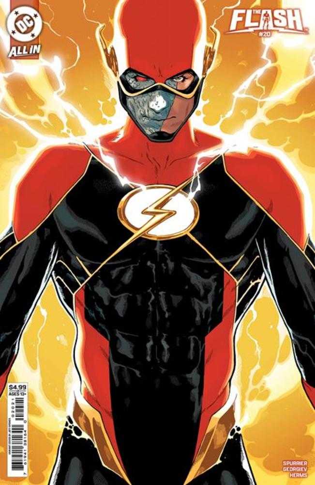 Flash #20 Cover B Jeff Spokes Card Stock Variant | L.A. Mood Comics and Games