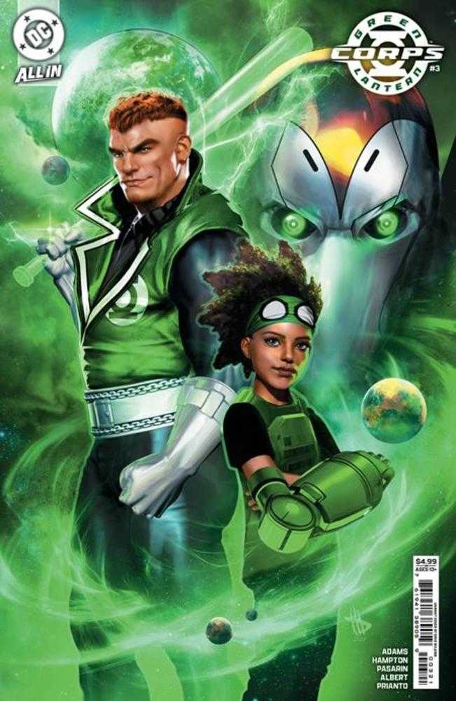 Green Lantern Corps #3 Cover B Dave Wilkins Card Stock Variant | L.A. Mood Comics and Games