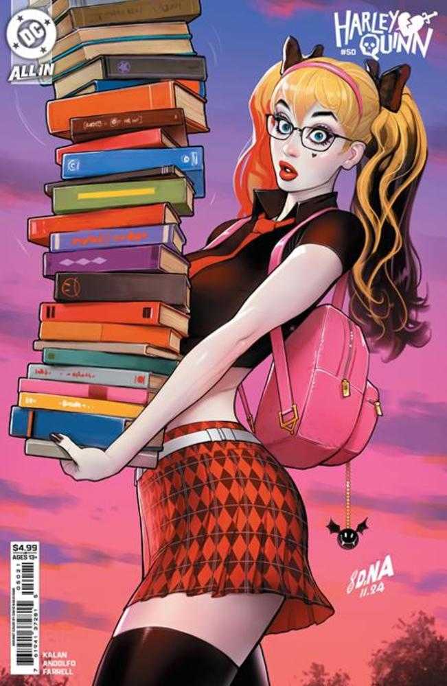 Harley Quinn #50 Cover B David Nakayama Card Stock Variant | L.A. Mood Comics and Games