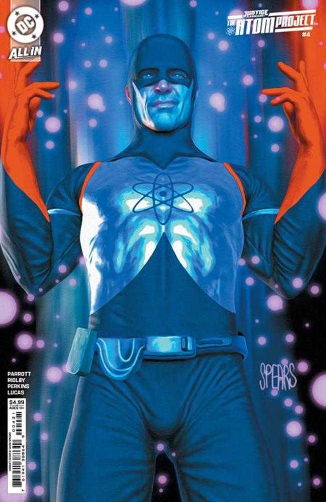 Justice League The Atom Project #4 (Of 6) Cover B Mark Spears Card Stock Variant | L.A. Mood Comics and Games