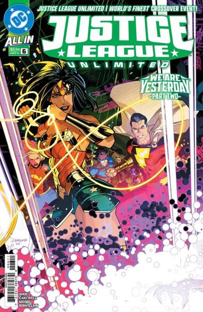 Justice League Unlimited #6 Cover A Dan Mora Connecting (We Are Yesterday) | L.A. Mood Comics and Games