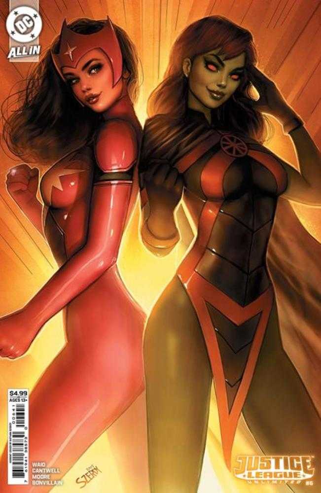 Justice League Unlimited #6 Cover C Nathan Szerdy Card Stock Variant (We Are Yesterday) | L.A. Mood Comics and Games