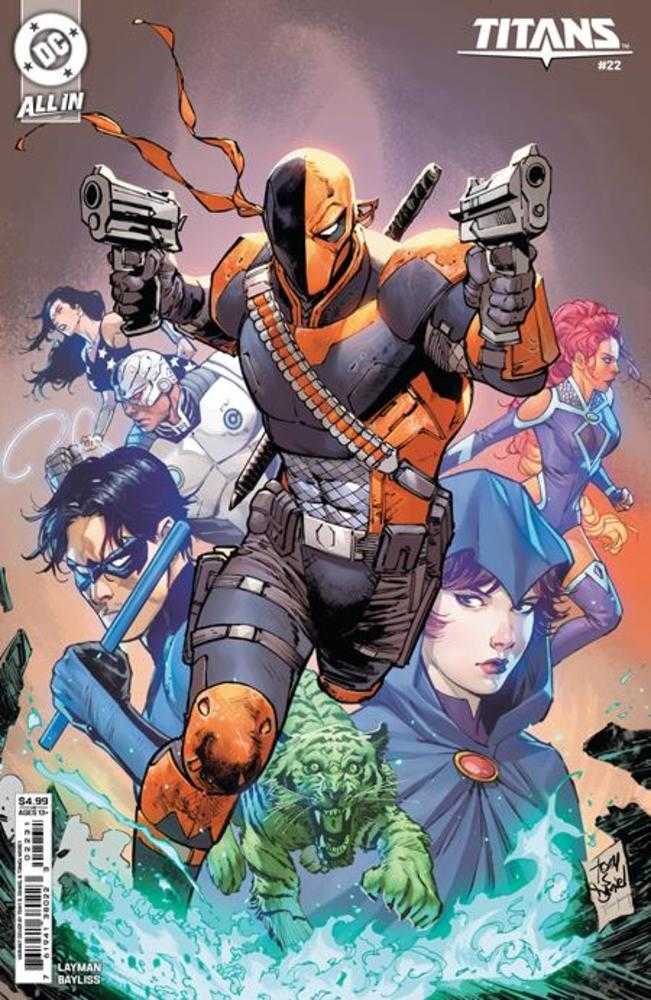 Titans #22 Cover B Tony S Daniel Card Stock Variant | L.A. Mood Comics and Games