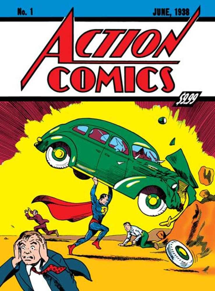 Superman Day 2025 - Action Comics #1 Golden Age Sized Facsimile Edition Cover A Joe Shuster | L.A. Mood Comics and Games