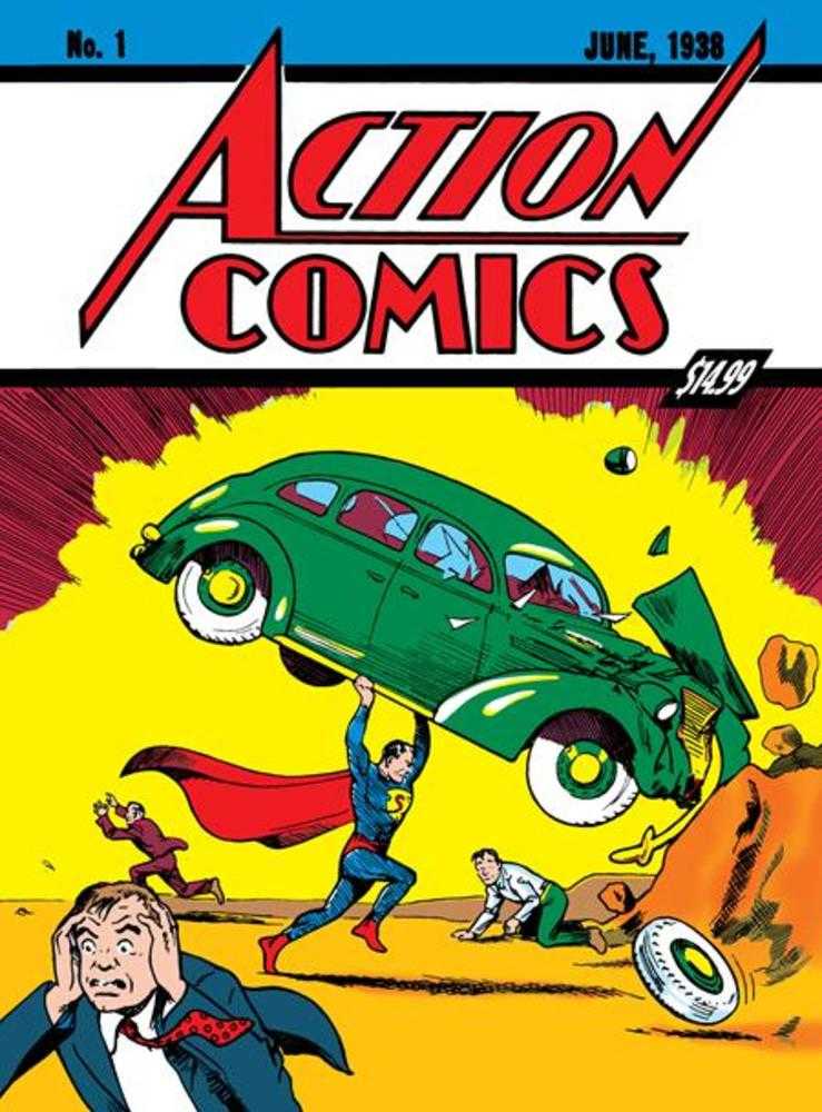 Superman Day 2025 - Action Comics #1 Golden Age Sized Facsimile Edition Cover C Joe Shuster Foil Variant | L.A. Mood Comics and Games