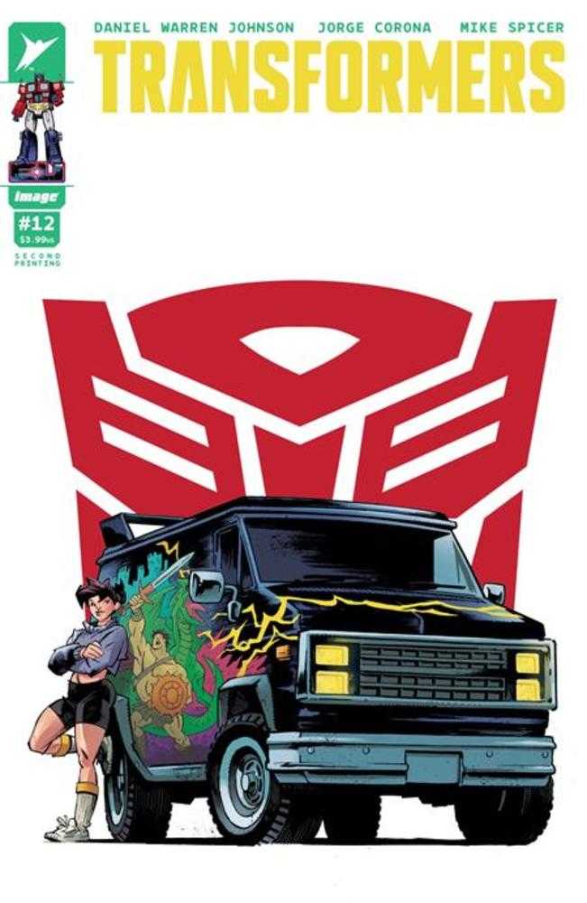 Transformers #12 2nd Print Cover B Jason Howard Autobot Variant | L.A. Mood Comics and Games