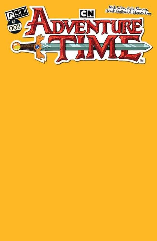 Adventure Time (2025) #2 Cover C Jake Yellow Sketch Variant | L.A. Mood Comics and Games