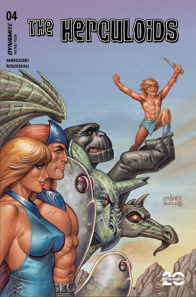 Herculoids #4 Cover B Linsner | L.A. Mood Comics and Games
