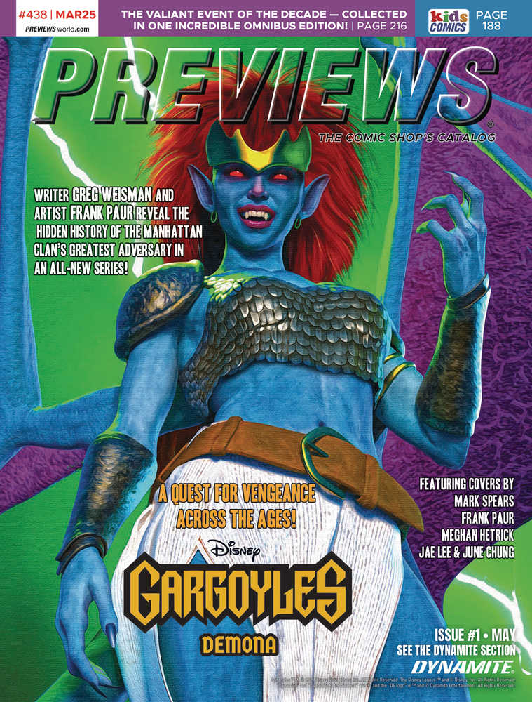 Previews #440 May 2025 | L.A. Mood Comics and Games