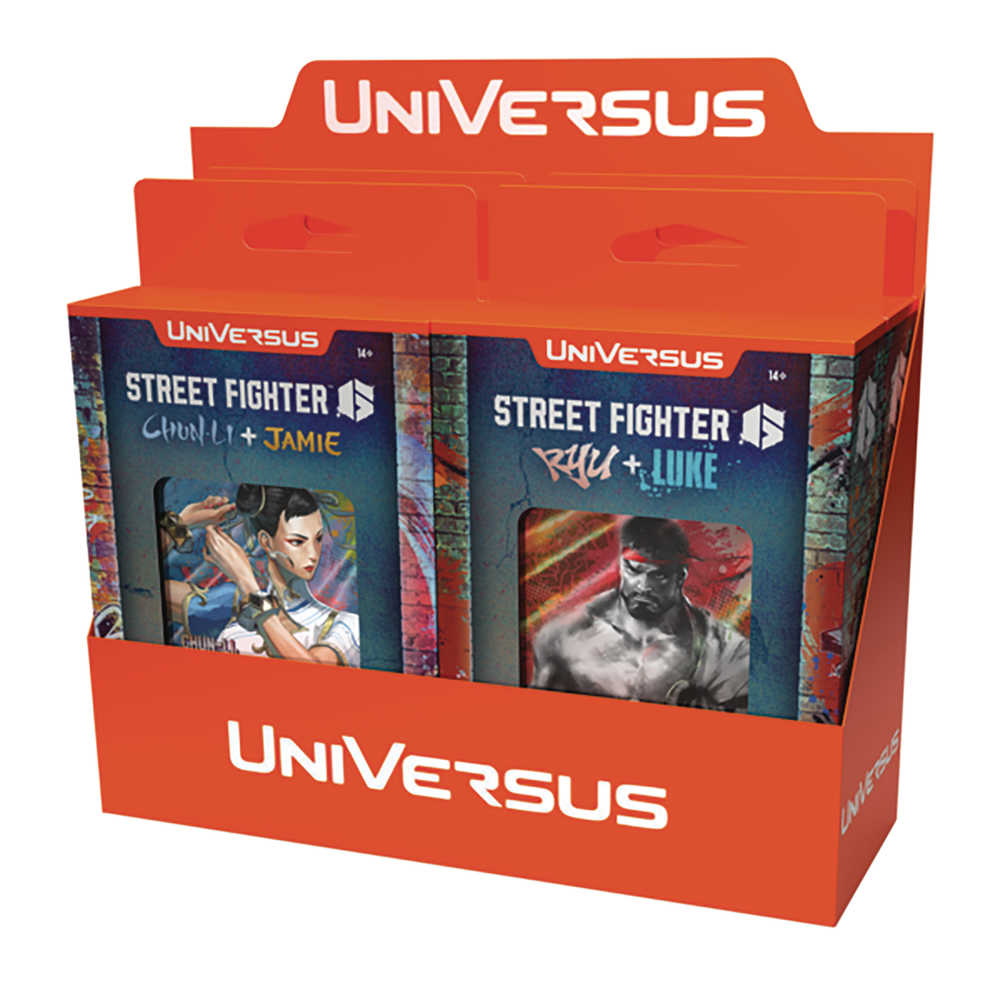 Street Fighter 6 Collectible Card Game Challenger Series Display (4ct) | L.A. Mood Comics and Games