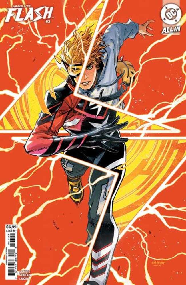 Absolute Flash #3 Cover B Haining Card Stock Variant | L.A. Mood Comics and Games