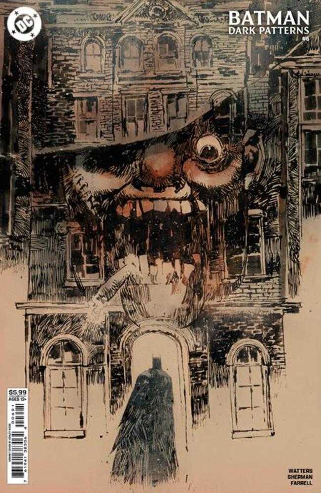 Batman Dark Patterns #6 (Of 12) Cover B Ashley Wood Card Stock Variant | L.A. Mood Comics and Games