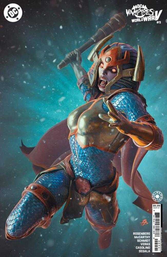 DC vs Vampires World War V #9 (Of 12) Cover C Bjorn Barends Card Stock Variant | L.A. Mood Comics and Games