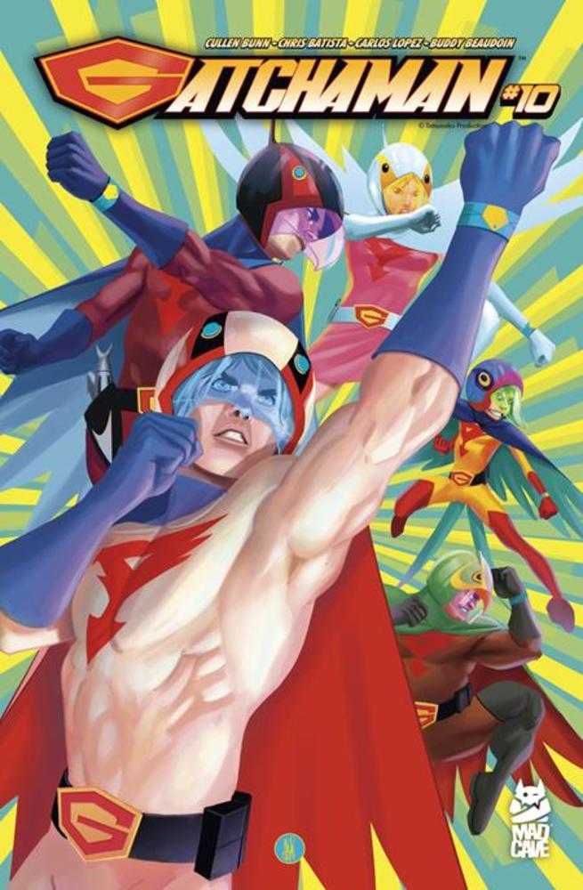 Gatchaman #10 Cover A Inaki Miranda | L.A. Mood Comics and Games