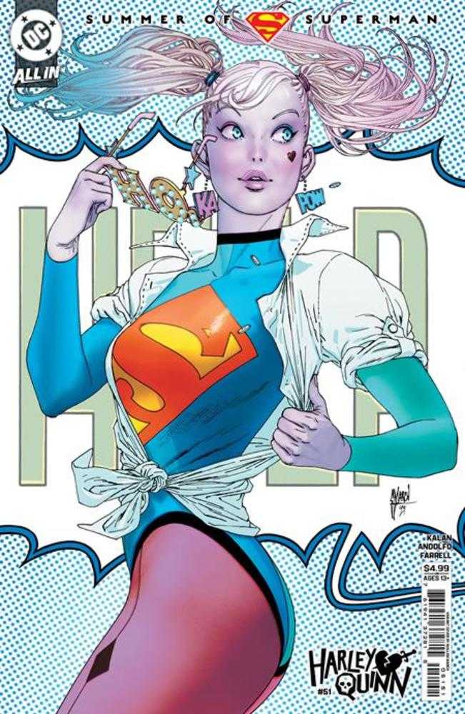 Harley Quinn #51 Cover D Guillem March Supersmash-Up Card Stock Variant | L.A. Mood Comics and Games