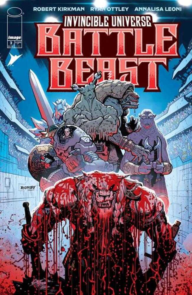 Invincible Universe Battle Beast #2 Cover A Ryan Ottley & Annalisa Leoni | L.A. Mood Comics and Games