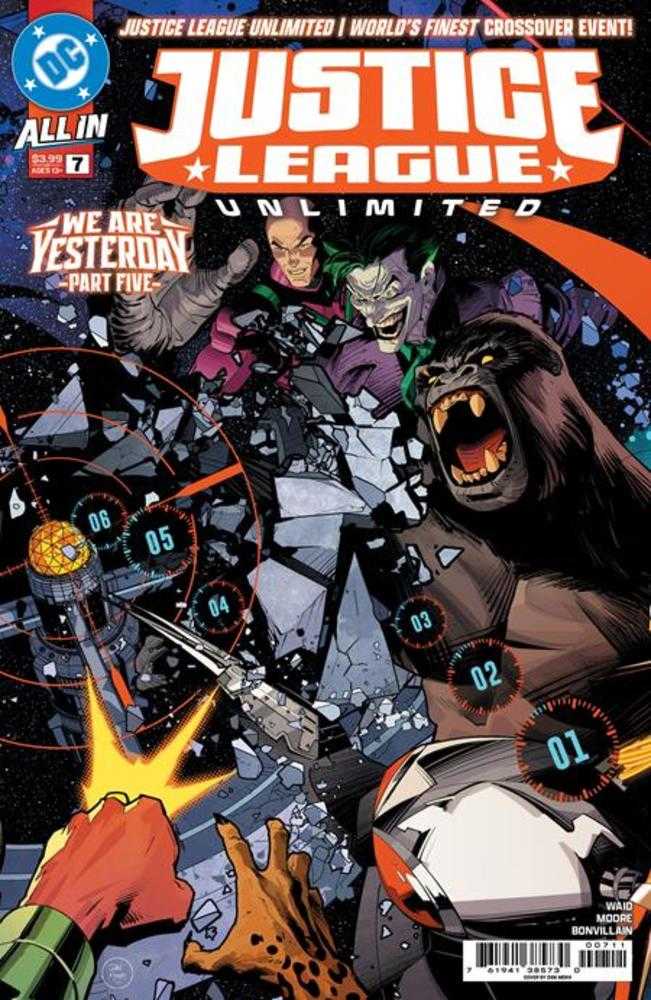 Justice League Unlimited #7 Cover A Dan Mora Connecting (We Are Yesterday) | L.A. Mood Comics and Games