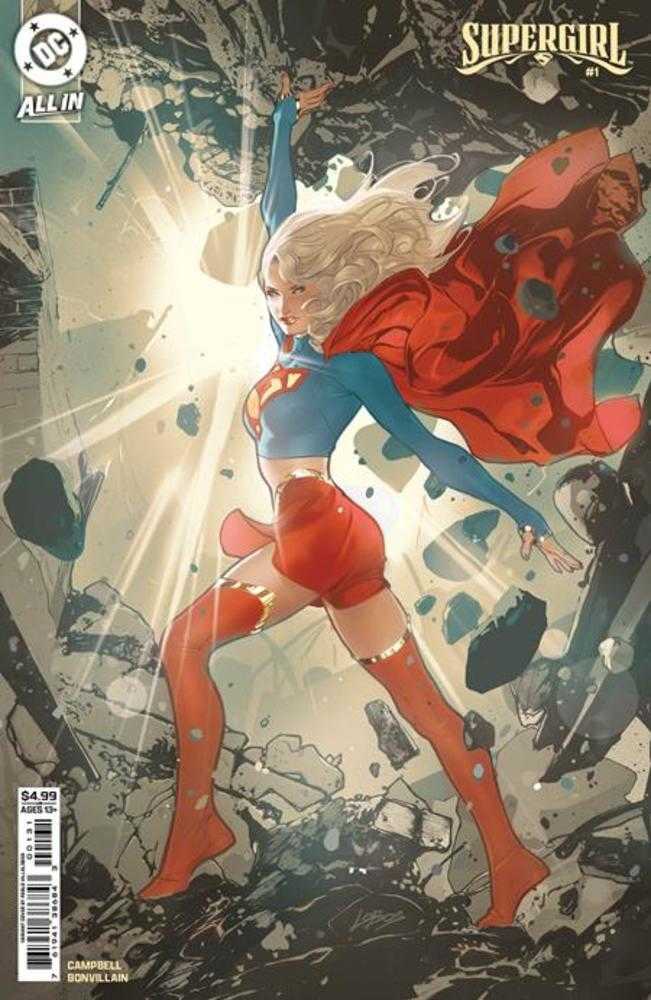 Supergirl #1 Cover C Pablo Villalobos Card Stock Variant | L.A. Mood Comics and Games