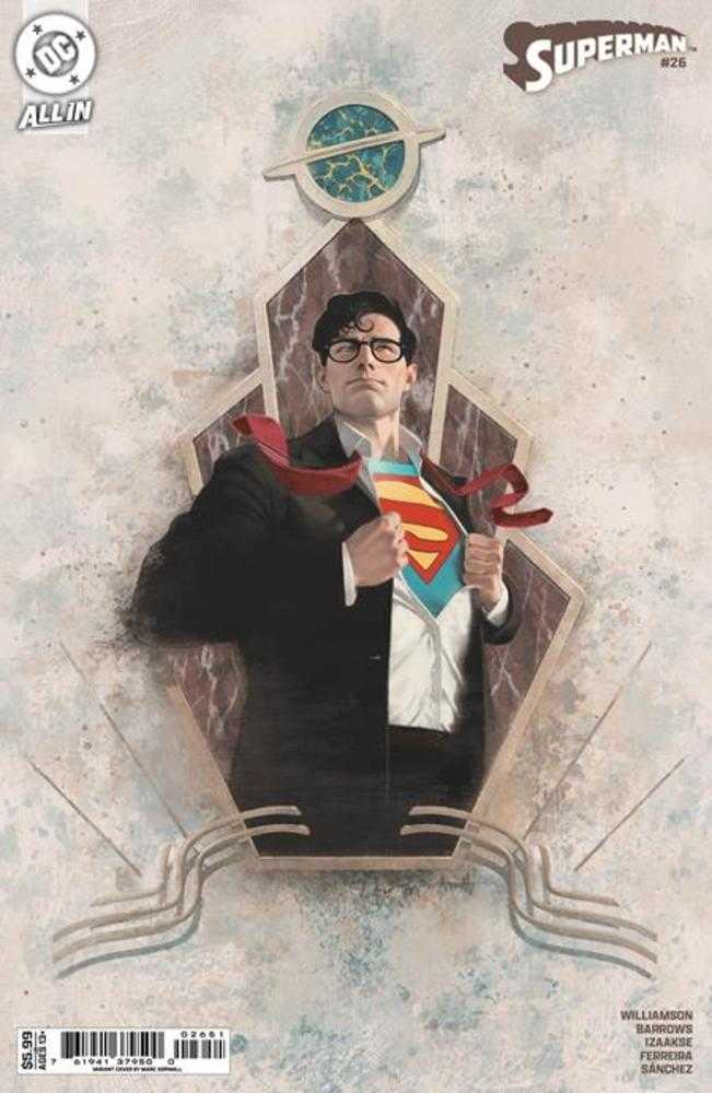 Superman #26 Cover D Marc Aspinall Card Stock Variant | L.A. Mood Comics and Games