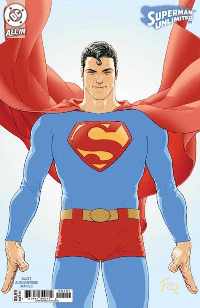 Superman Unlimited #1 Cover B Frank Quitely Card Stock Variant | L.A. Mood Comics and Games