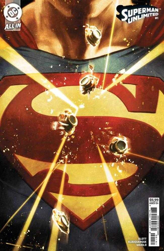 Superman Unlimited #1 Cover E Sebastian Fiumara Card Stock Variant | L.A. Mood Comics and Games