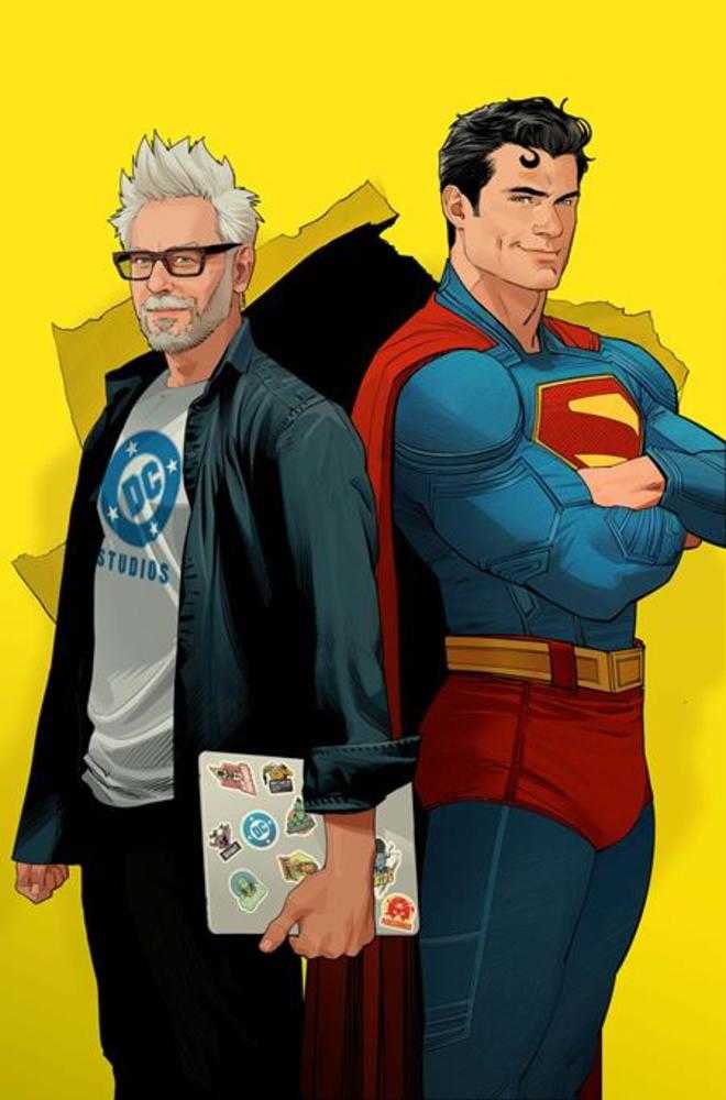 Superman Unlimited #1 Cover F Dan Mora James Gunn Cameo Card Stock Variant | L.A. Mood Comics and Games