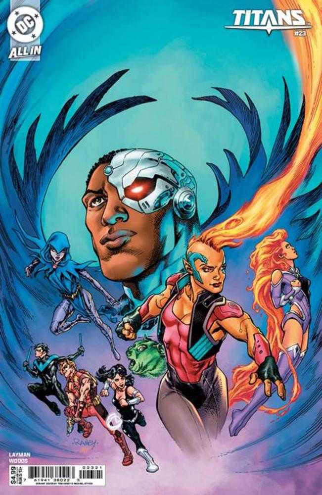 Titans #23 Cover B Tom Raney Card Stock Variant | L.A. Mood Comics and Games