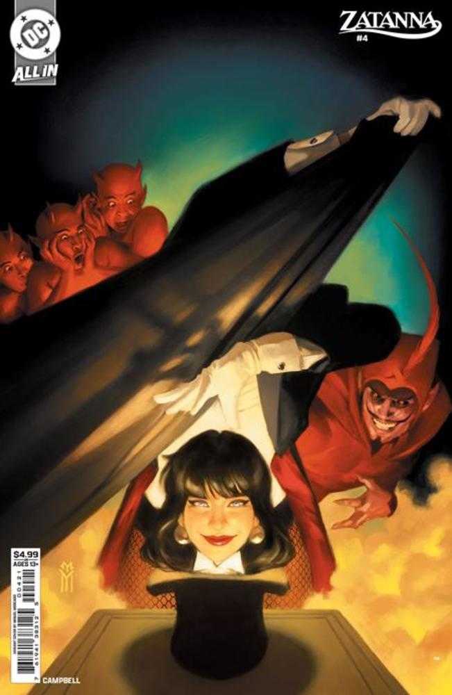 Zatanna #4 (Of 6) Cover C Miguel Mercado Card Stock Variant | L.A. Mood Comics and Games