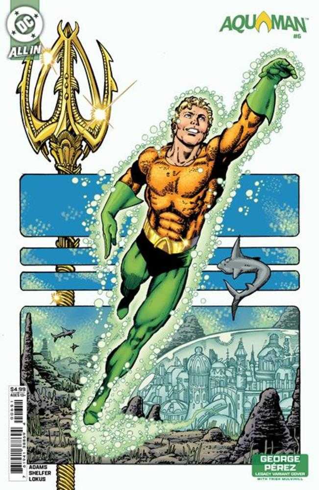 Aquaman #6 Cover D George Perez Legacy Card Stock Variant | L.A. Mood Comics and Games