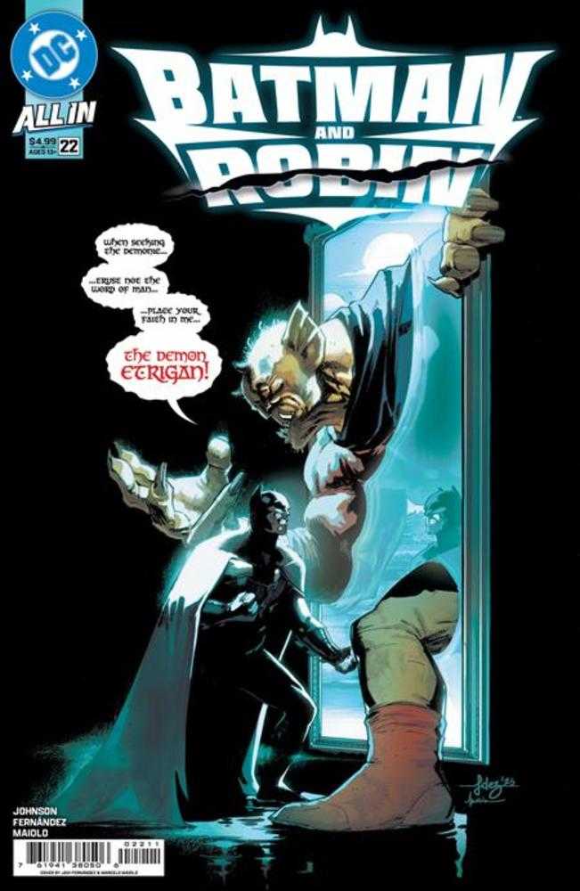 Batman And Robin #22 Cover A Javier Fernandez | L.A. Mood Comics and Games