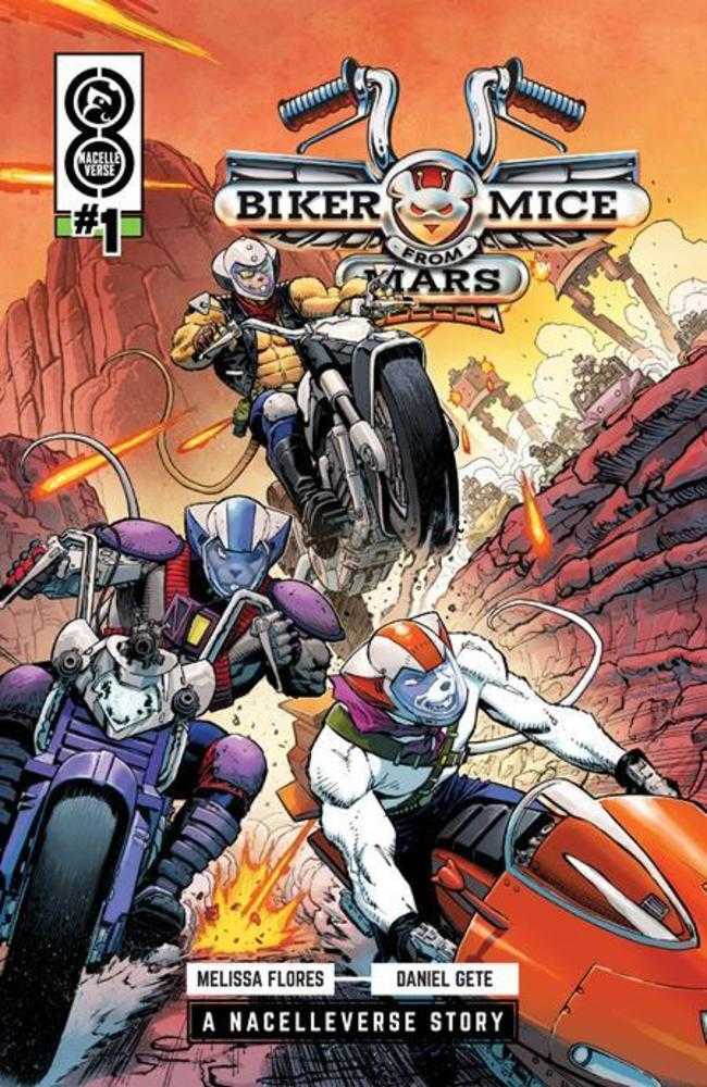 Biker Mice From Mars (2025) #1 Cover A Dustin Weaver | L.A. Mood Comics and Games