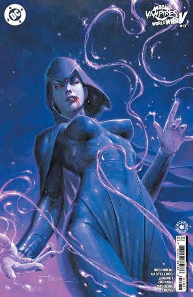 DC vs Vampires World War V #10 (Of 12) Cover B Davide Paratore Card Stock Variant | L.A. Mood Comics and Games