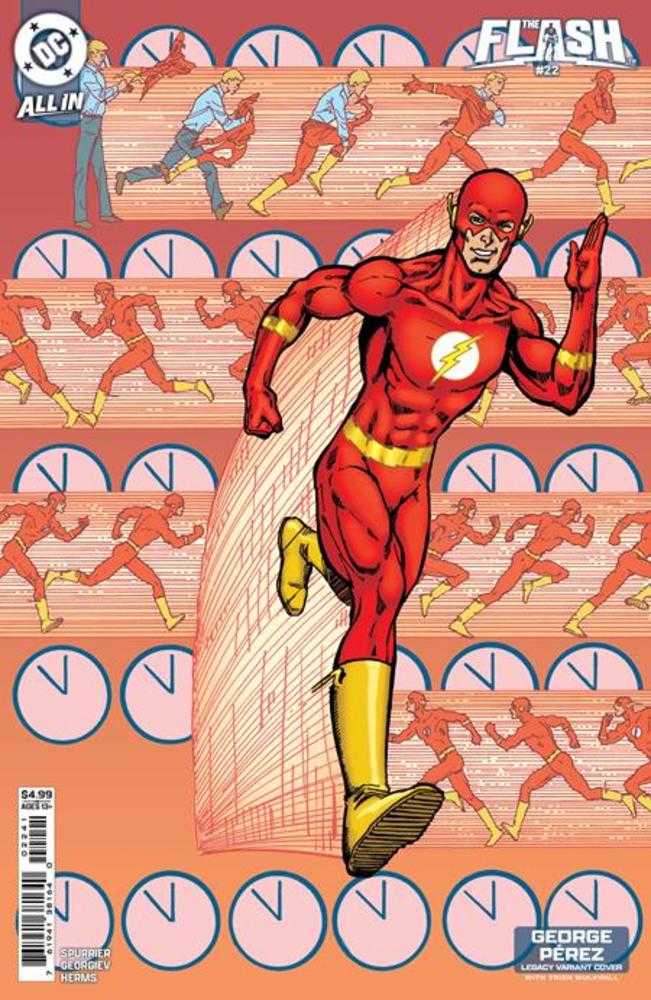 Flash #22 Cover D George Perez Legacy Card Stock Variant | L.A. Mood Comics and Games