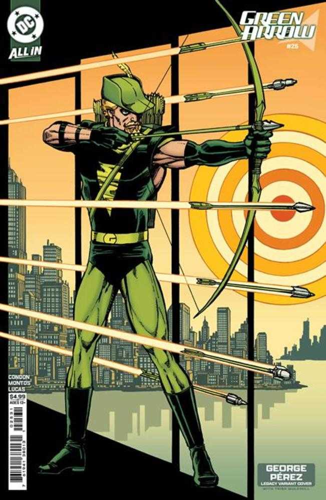 Green Arrow #25 Cover D George Perez Legacy Card Stock Variant | L.A. Mood Comics and Games