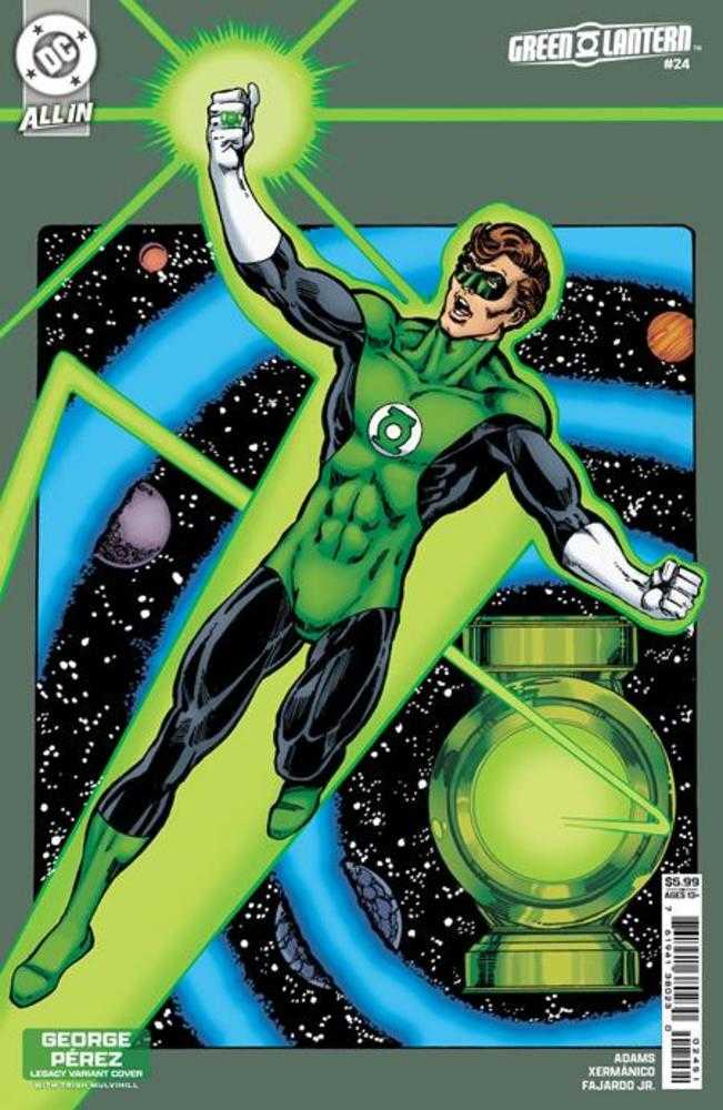 Green Lantern #24 Cover D George Perez Legacy Card Stock Variant | L.A. Mood Comics and Games