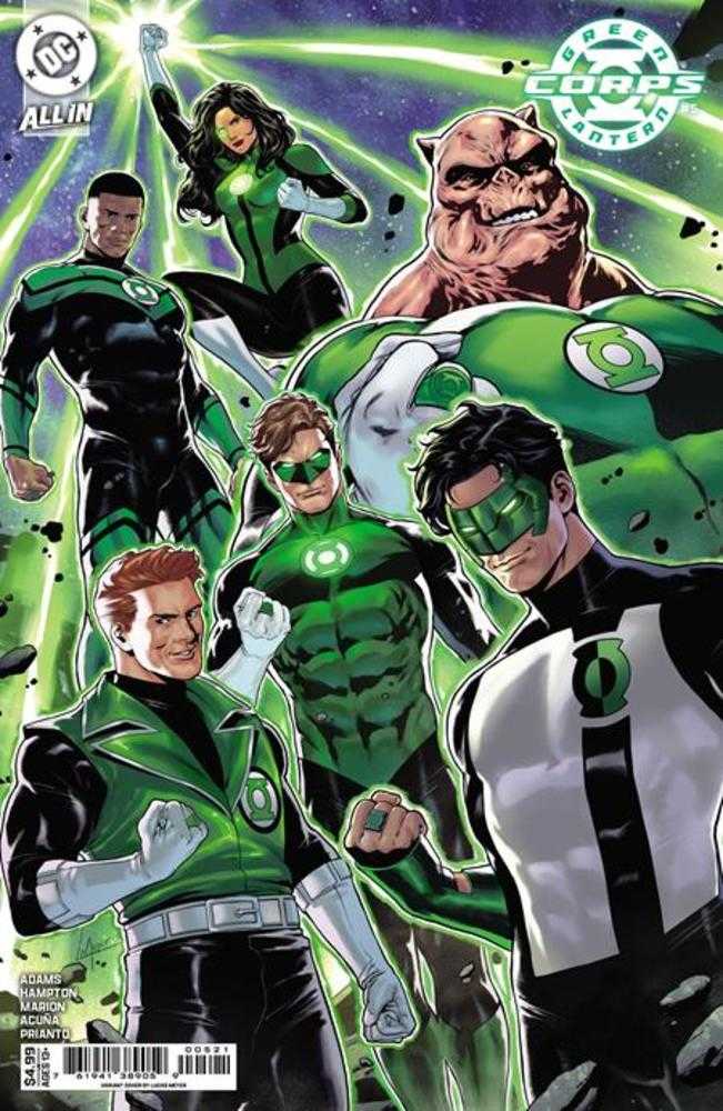 Green Lantern Corps #5 Cover C Lucas Meyer Card Stock Variant | L.A. Mood Comics and Games
