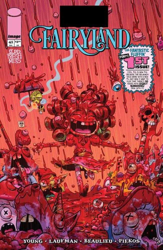I Hate Fairyland #41 Cover B Derek Laufman & Jean Francois Beaulieu F*Ck (Uncensored) Fairyland Variant (Mature) | L.A. Mood Comics and Games