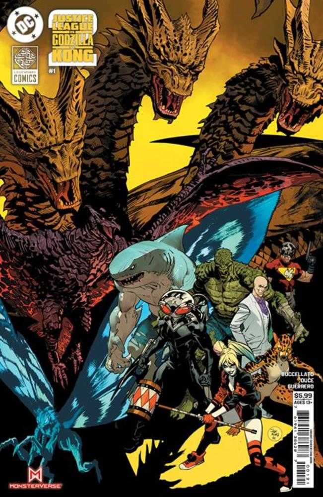 Justice League vs Godzilla vs Kong 2 #1 (Of 7) Cover B Dan Mora Card Stock Variant | L.A. Mood Comics and Games