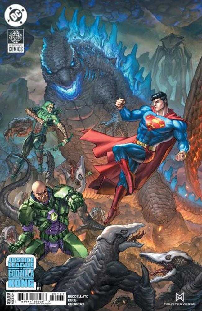 Justice League vs Godzilla vs Kong 2 #1 (Of 7) Cover C Alan Quah Card Stock Variant | L.A. Mood Comics and Games