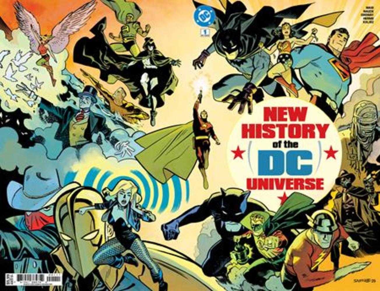 New History Of The DC Universe #1 (Of 4) Cover A Chris Samnee Wraparound | L.A. Mood Comics and Games