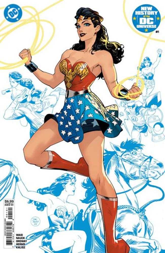New History Of The DC Universe #1 (Of 4) Cover B Dan Mora Card Stock Variant | L.A. Mood Comics and Games