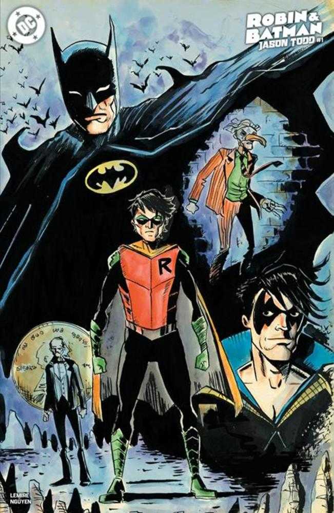 Robin & Batman Jason Todd #1 (Of 3) Cover B Jeff Lemire Variant | L.A. Mood Comics and Games