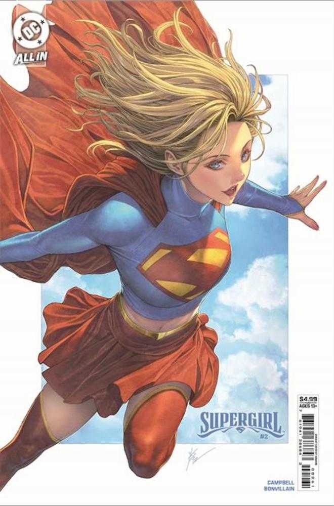 Supergirl #2 Cover C Homare Card Stock Variant | L.A. Mood Comics and Games