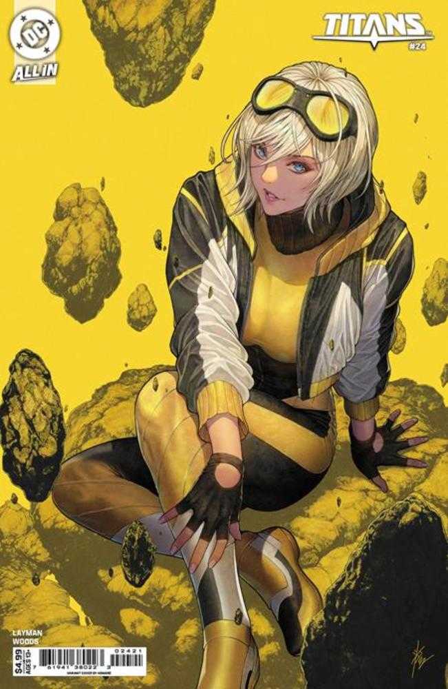 Titans #24 Cover B Homare Card Stock Variant | L.A. Mood Comics and Games
