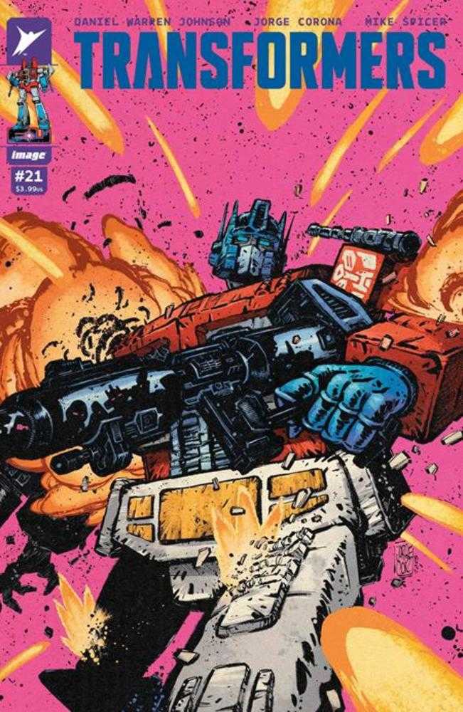 Transformers #21 Cover B Jorge Corona & Mike Spicer Variant | L.A. Mood Comics and Games
