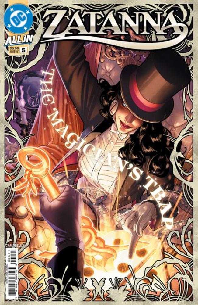 Zatanna #5 (Of 6) Cover A Jamal Campbell | L.A. Mood Comics and Games