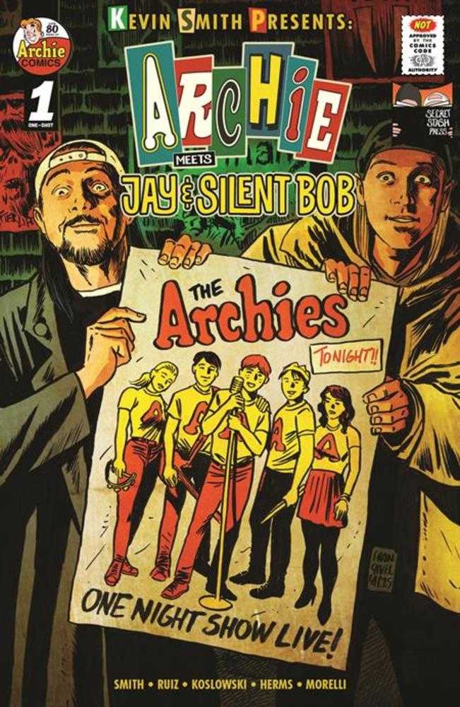 Archie Meets Jay & Bob One Shot Cover C Francavilla (Mature) | L.A. Mood Comics and Games