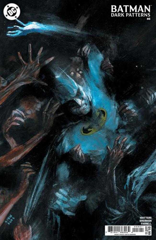 Batman Dark Patterns #8 (Of 12) Cover B Martin Simmonds Card Stock Variant | L.A. Mood Comics and Games