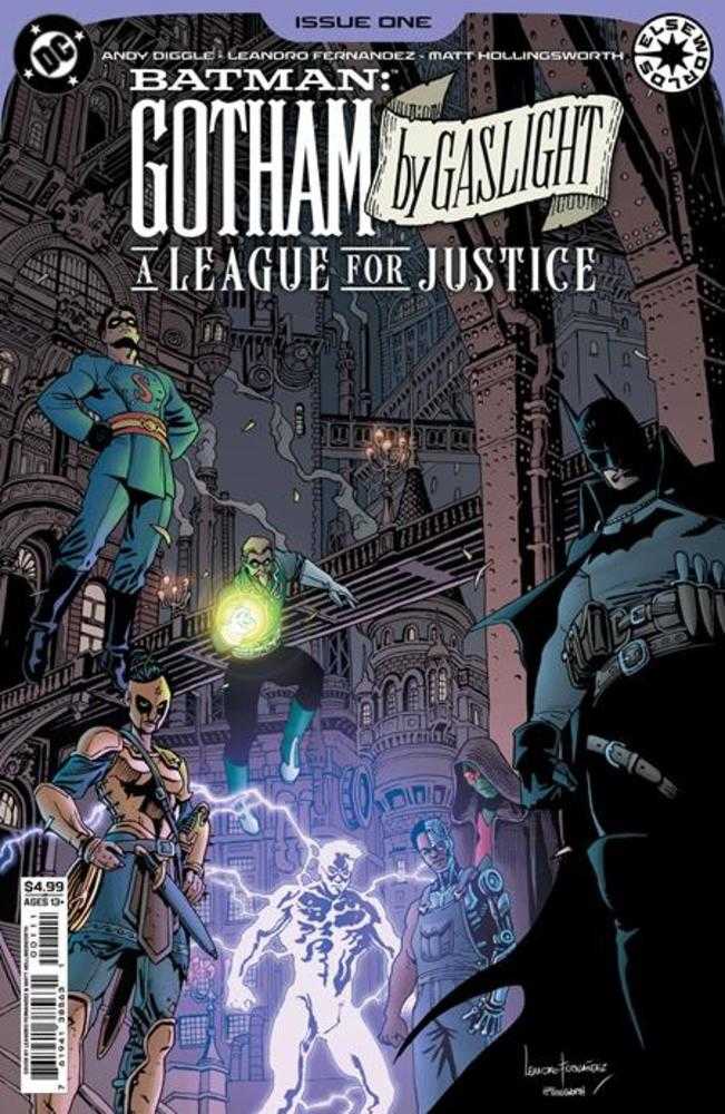 Batman Gotham By Gaslight A League For Justice #1 (Of 6) Cover A Leandro Fernandez | L.A. Mood Comics and Games